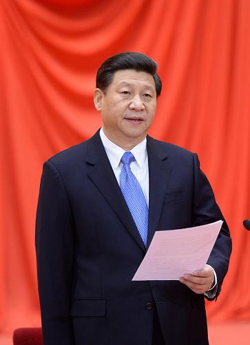 1月18日,中共中央、江南平台入口
在北京人民大会堂隆重举行国家科学技术奖励大会。胡锦涛、习近平、温家宝、李克强、刘云山出席大会并为获奖代表颁奖。这是中共中央总书记、中共中央军委主席习近平主持大会。新华社记者 刘建生 摄