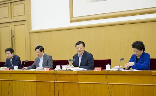 10月20日,马克思主义理论研究和建设工程工作座谈会在北京召开,中共中央政治局常委、中央书记处书记刘云山出席会议并讲话。 新华社记者黄敬文摄