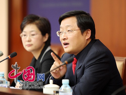 宋永刚副司长介绍情况